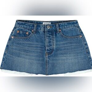 Parke denim mini skirt. Never worn.